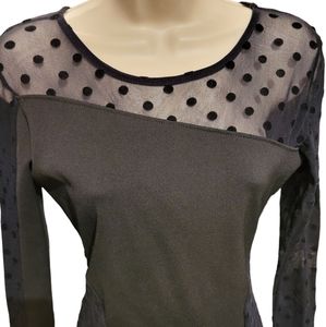 Suzy Shier S Dress Mini  Party Black, Upper Half Lace